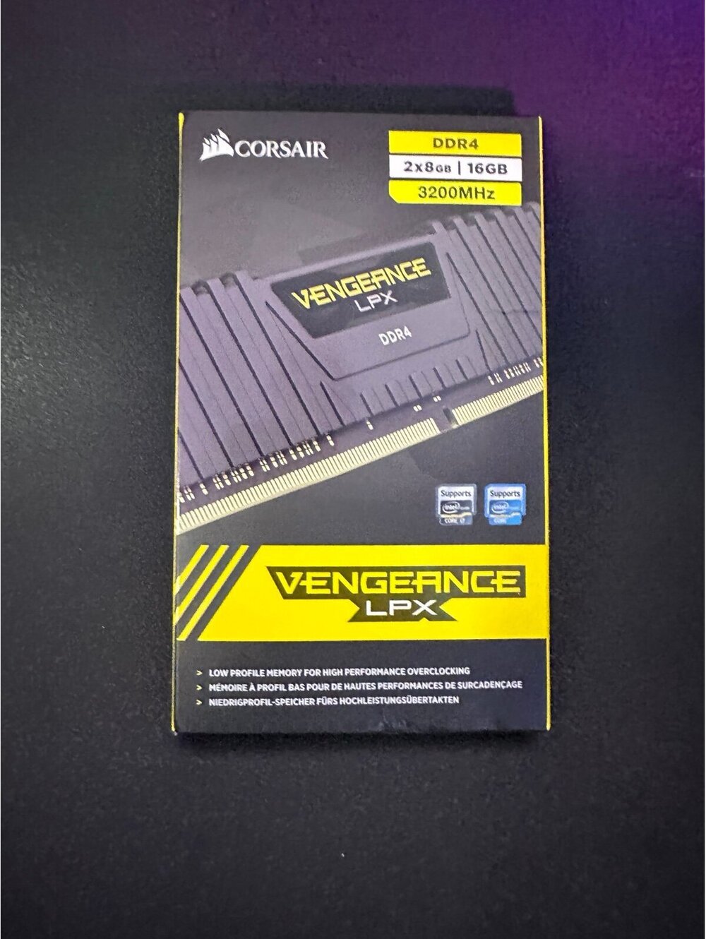 Corsair Vengeance LPX DDR4 16GB (2x8GB) 3200MHz RAM NEW